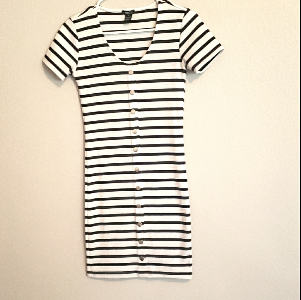 3/$21 Striped Fitted Dress